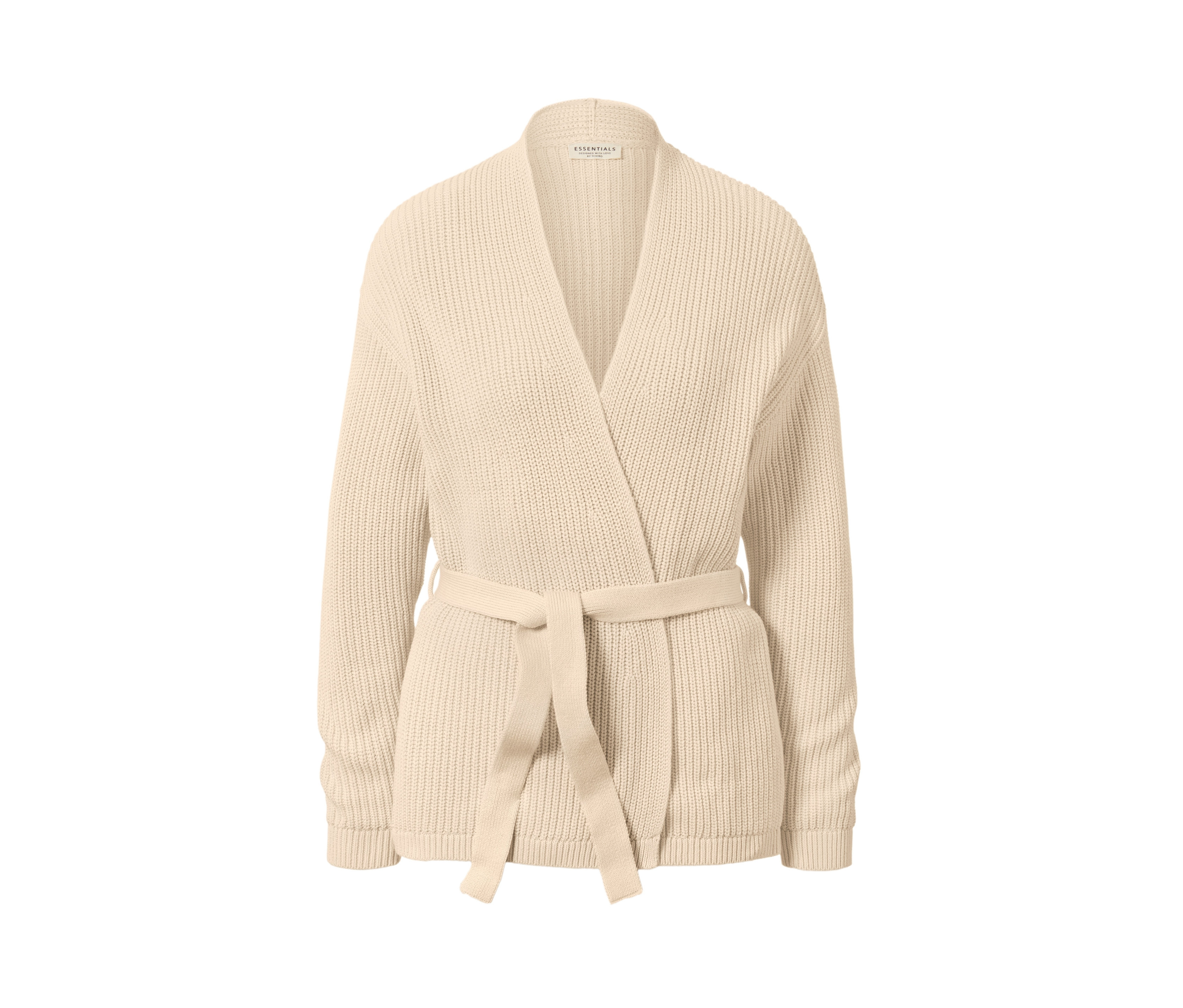 Tchibo - Wickel-Cardigan - Damen - Gr. XL - beige