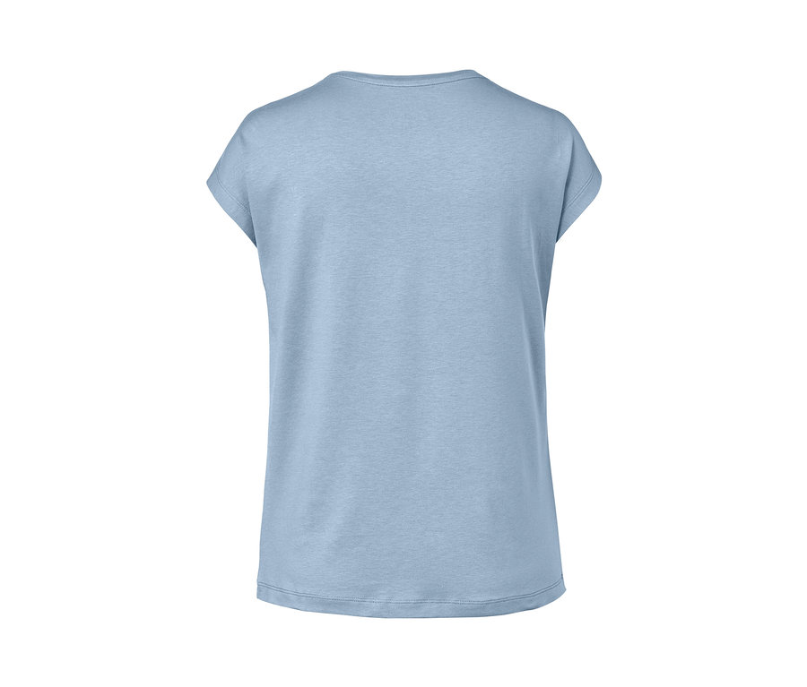 Blaues Shorty-Pyjama.