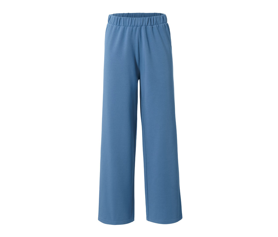 Blaue Loungehose.