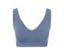 Seamless-Sport-Bustier, blau - blau