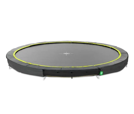 Ein EXIT Bodentrampolin »Silhouette sports«, Ø ca. 366 cm.