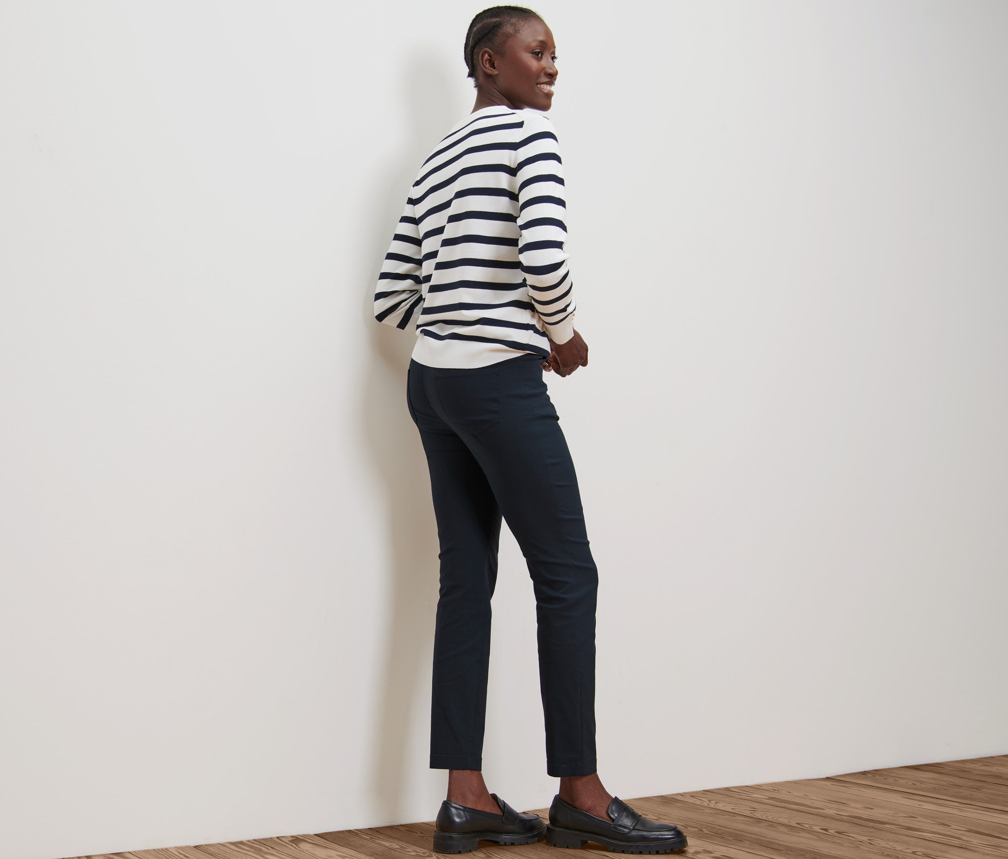 Thumbnail - Tchibo - Bengalin-Hose - Damen - Gr. 36 - dunkelblau