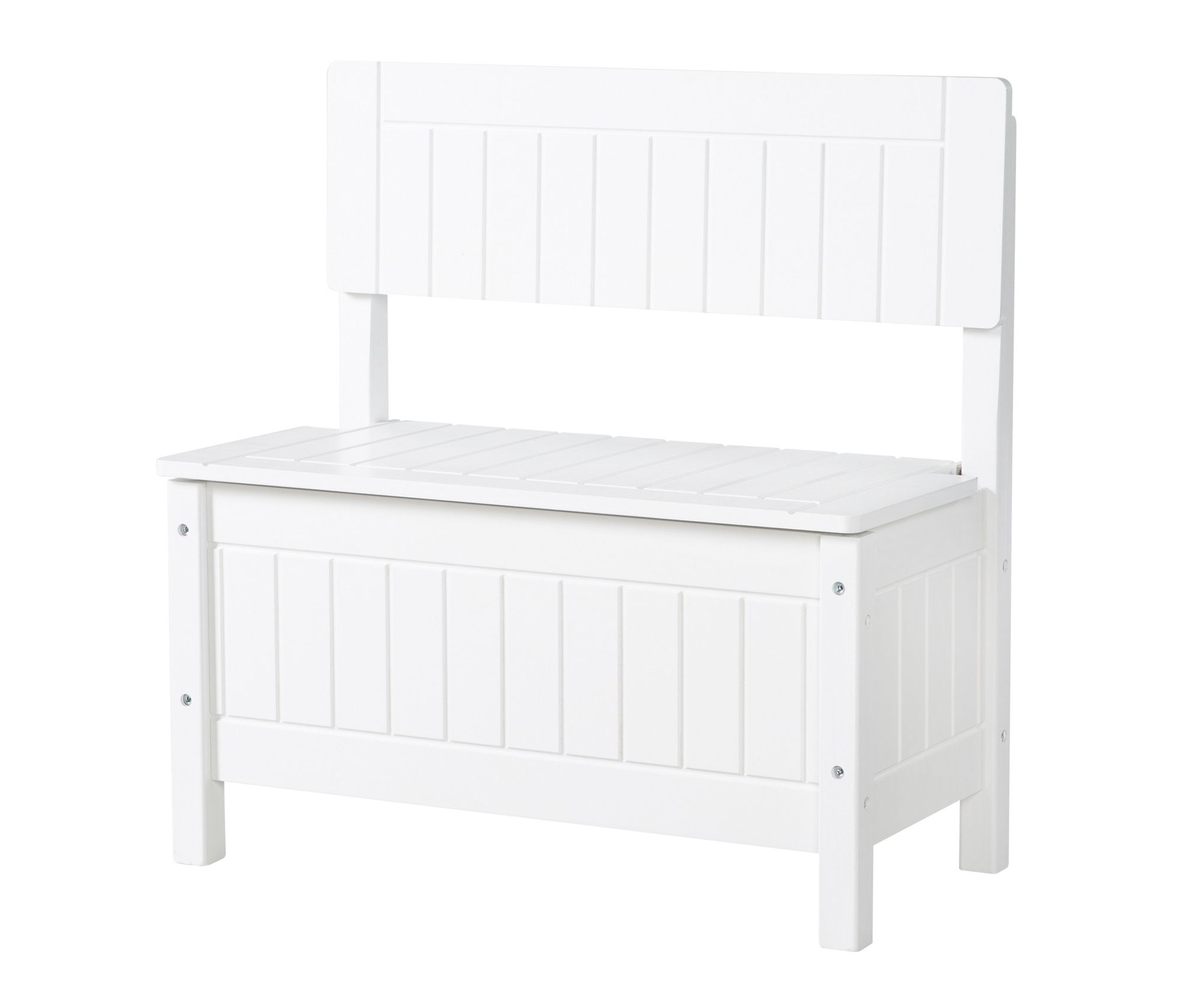 roba Kindertruhenbank - 57x30x58,5cm - weiß - Holz / Holz