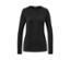 Schwarzes Langarmshirt.