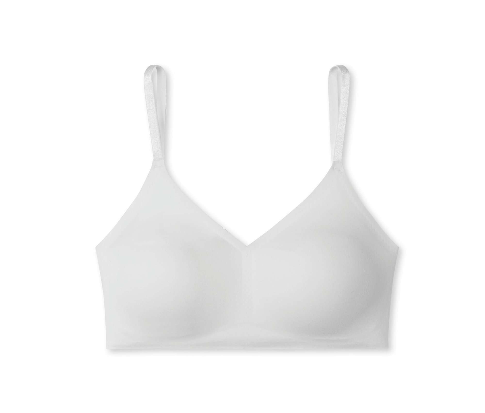 Invisible Bustier mit Pads - Damen - Gr. 38 - weiß - weiß