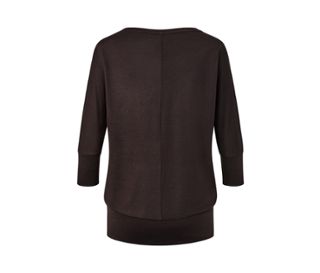 Braunes Yogashirt.