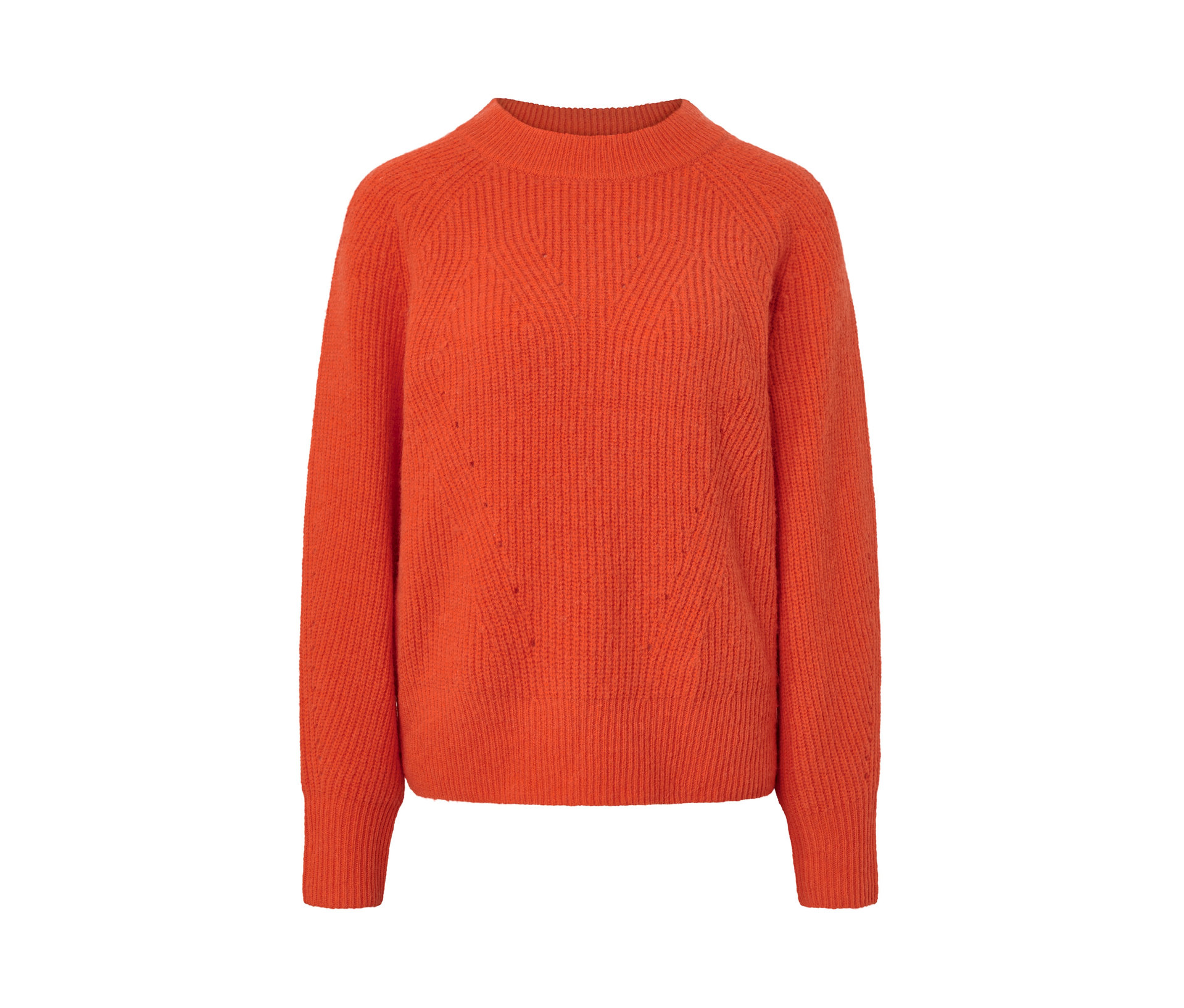 Strickpullover - Damen - Gr. XL - orange - orange