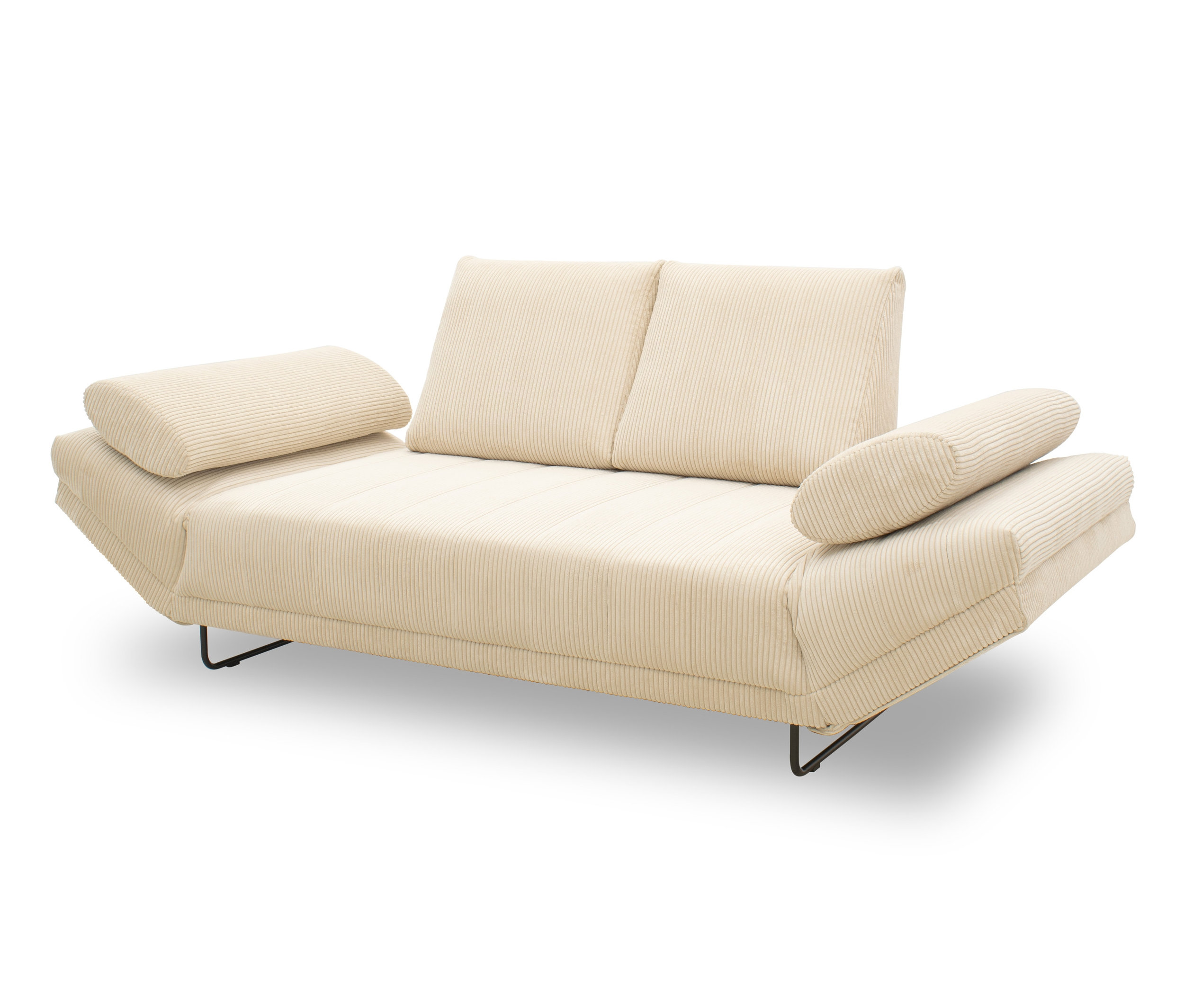 Domo Daybed »Molde« - 210x97x74cm - schwarz -