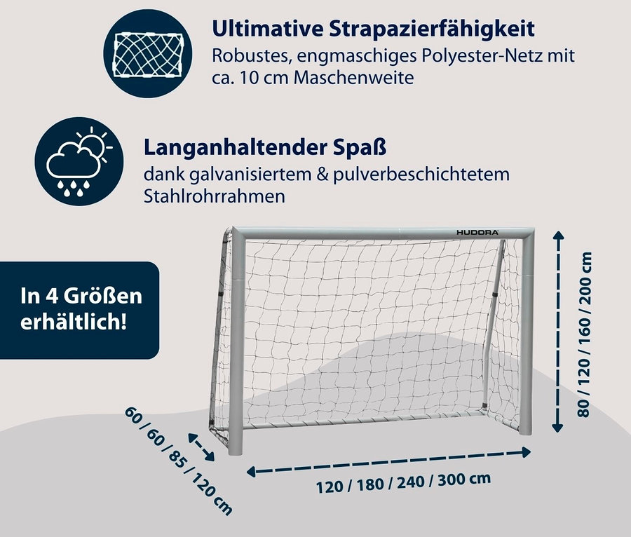 Abbildung des HUDORA Fußballtors »Expert 180«.