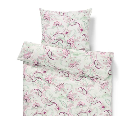 Renforcé-Bettwäsche mit Paisley-Muster in Doppel-, Normal- und Übergröße.