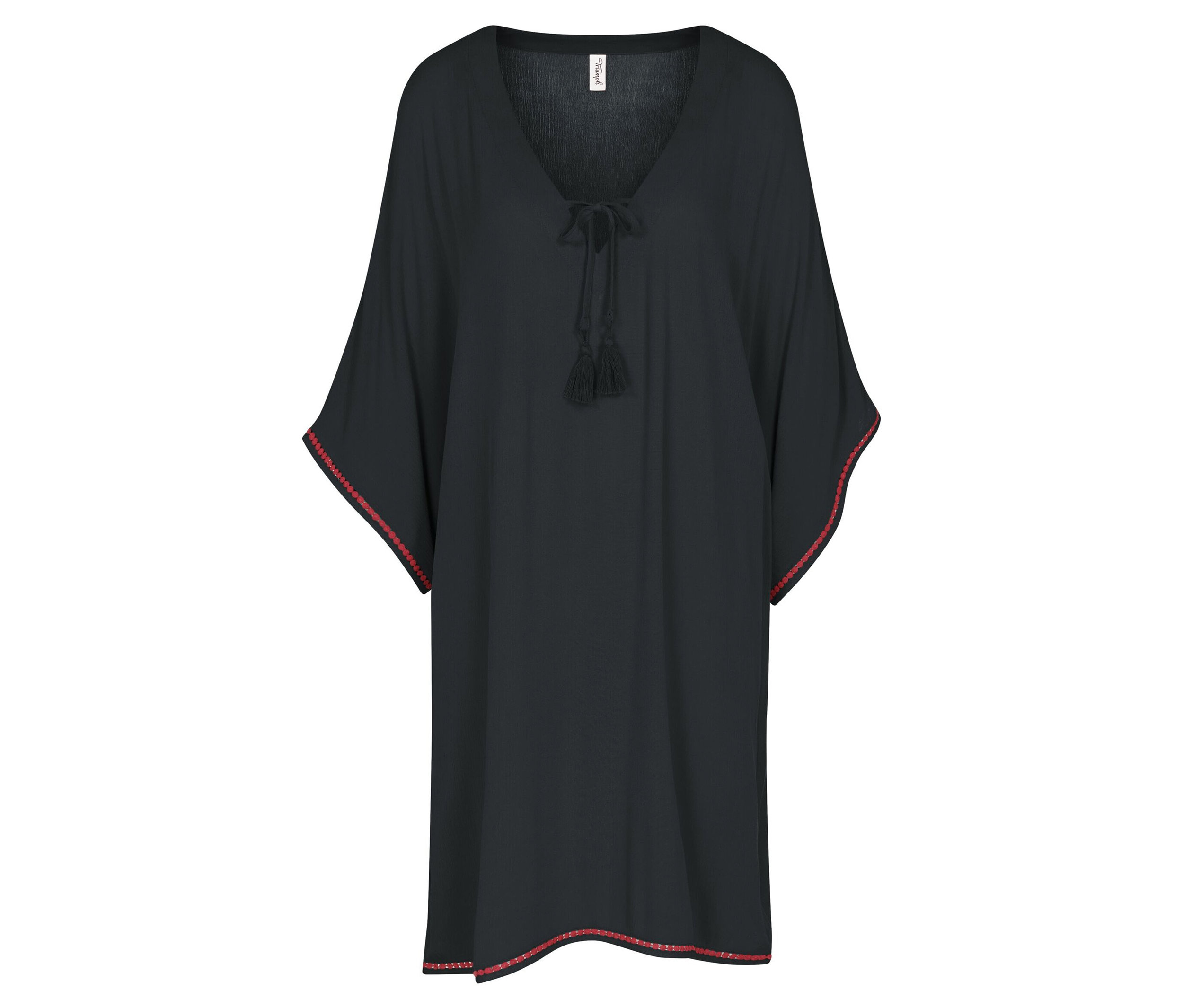 Beach MyWear Kaftan - Damen - Gr. 38 - schwarz - schwarz