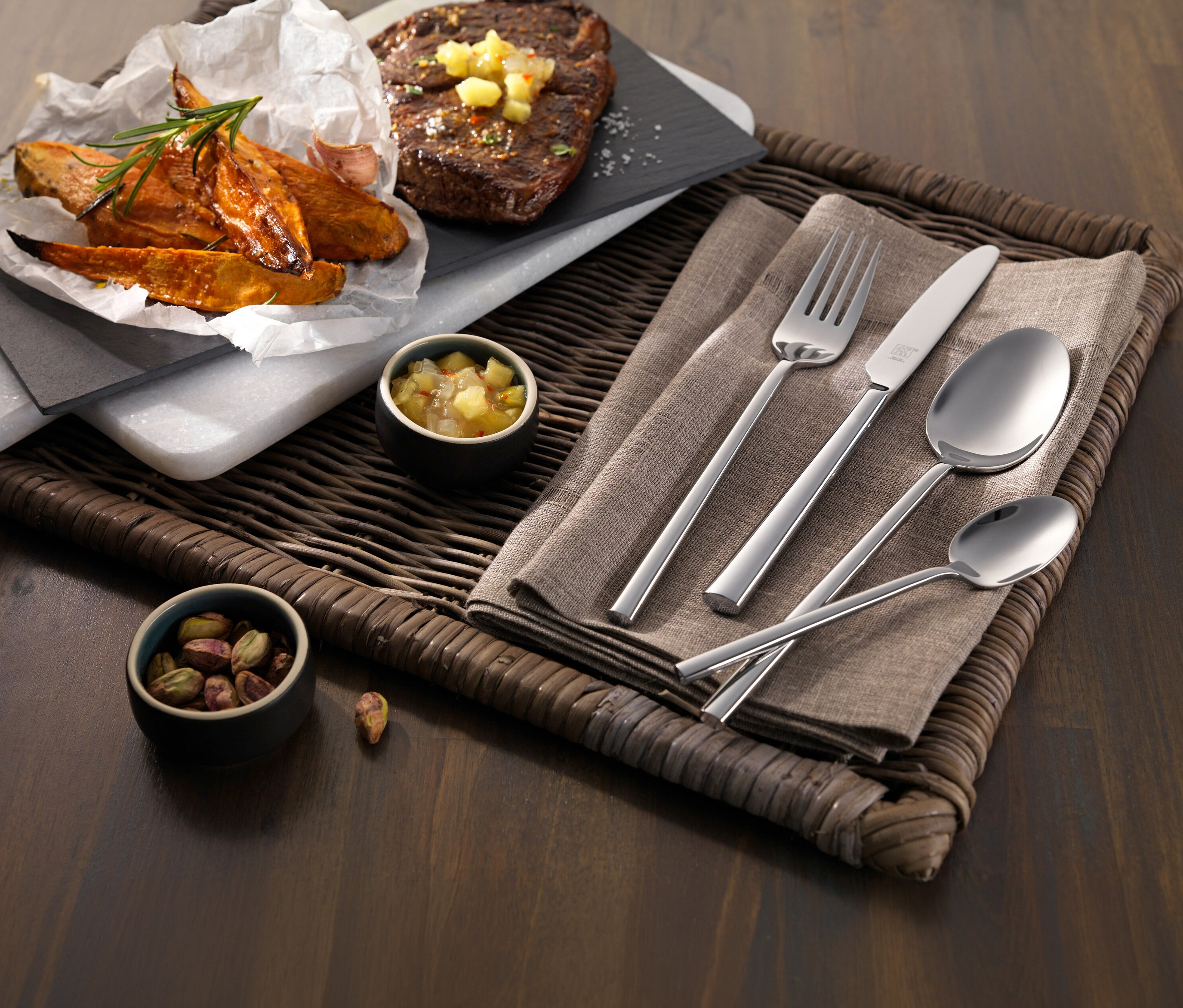 Zwilling »Aberdeen« Besteck-Set - silber