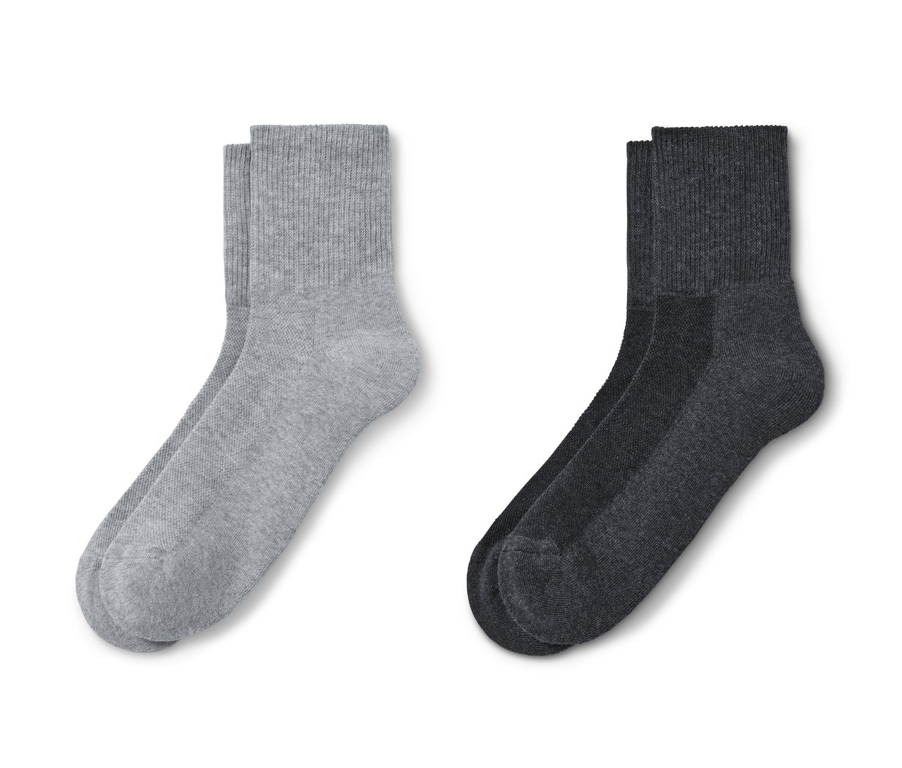 Zwei Paar Unisex-Funktionssocken.