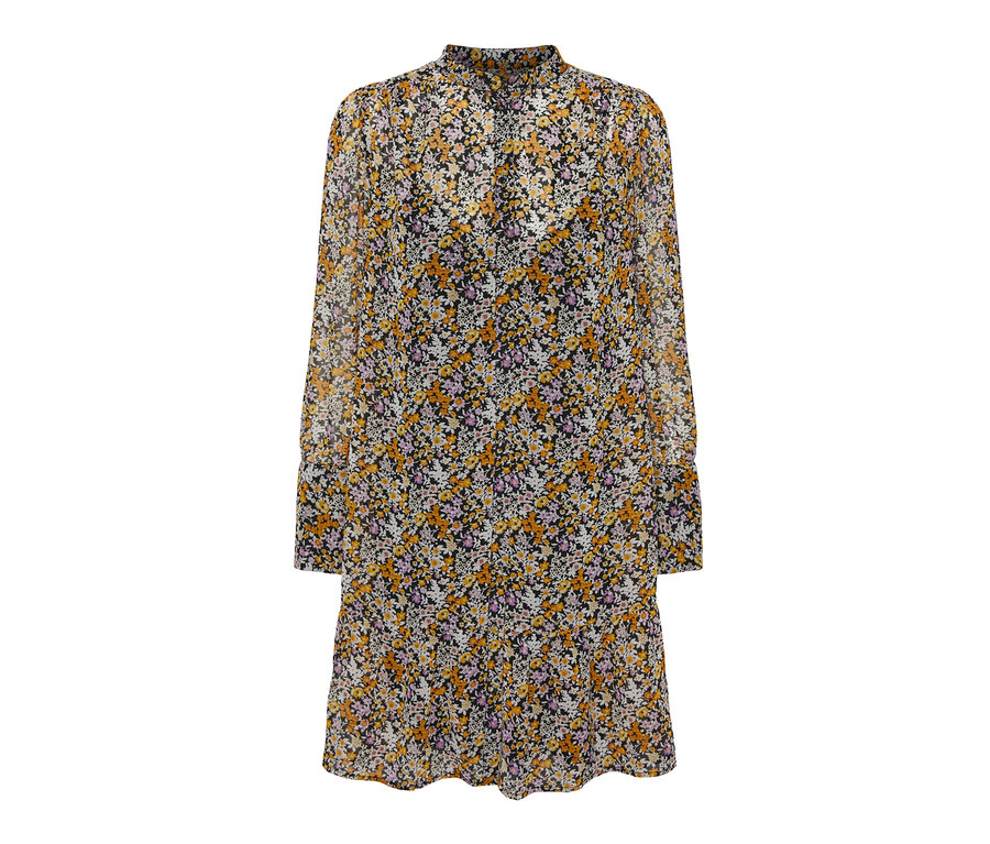 Blusenkleid mit Print.