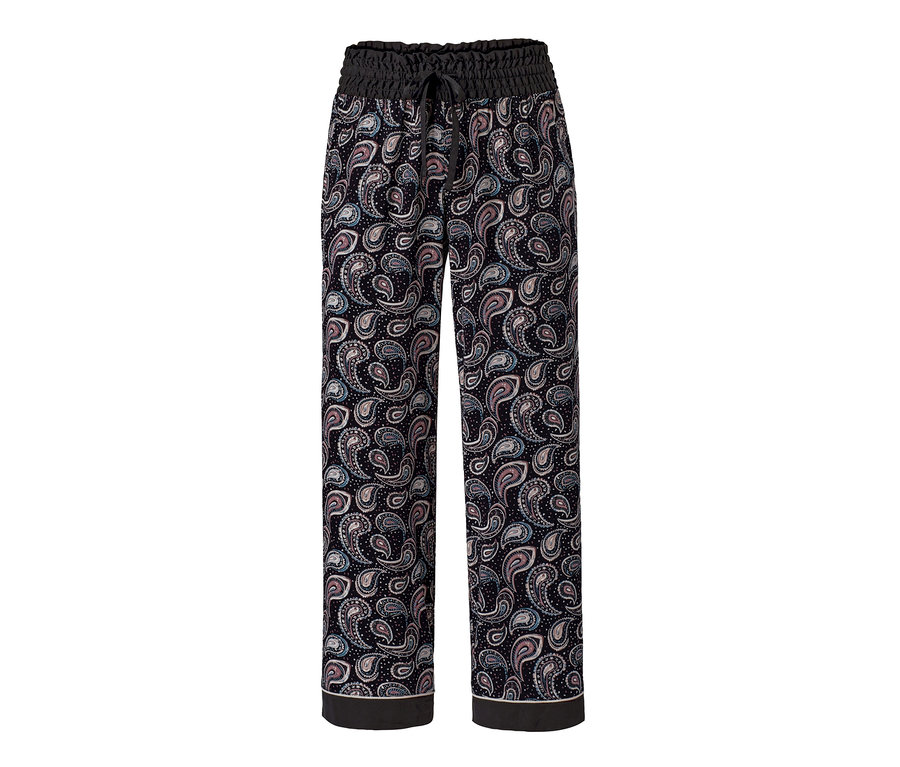 Relaxhose mit Paisleymuster.