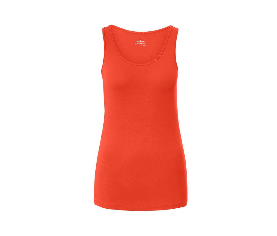 Orangefarbenes Top, 1 von 3 Tops