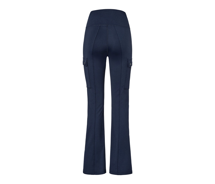 Dunkelblaue Thermo-Jazzpants von hinten.