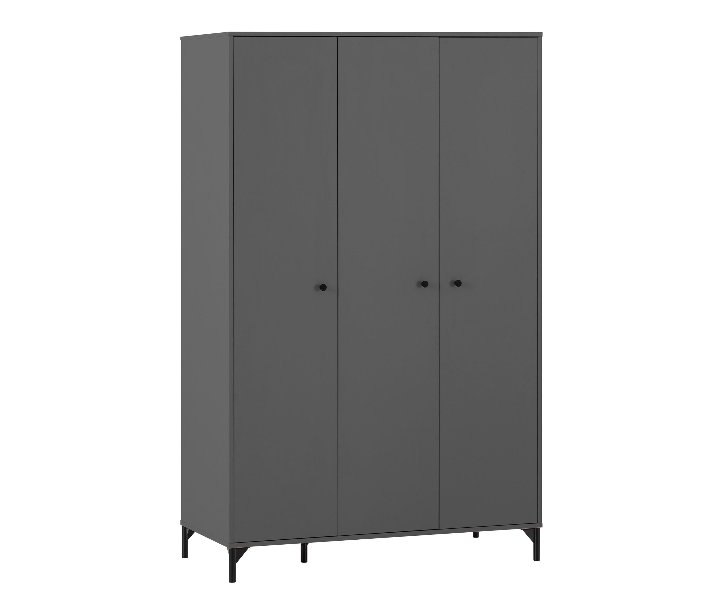 Tchibo - Schrank »Smash« - 119x60x191cm - anthrazit - Holz / Metall / Kunststoff