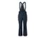 Blaue High-Tech-Skihose mit Latz.