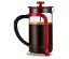Siebstempelkanne 800 ml, 6 Tassen, rot - undefined