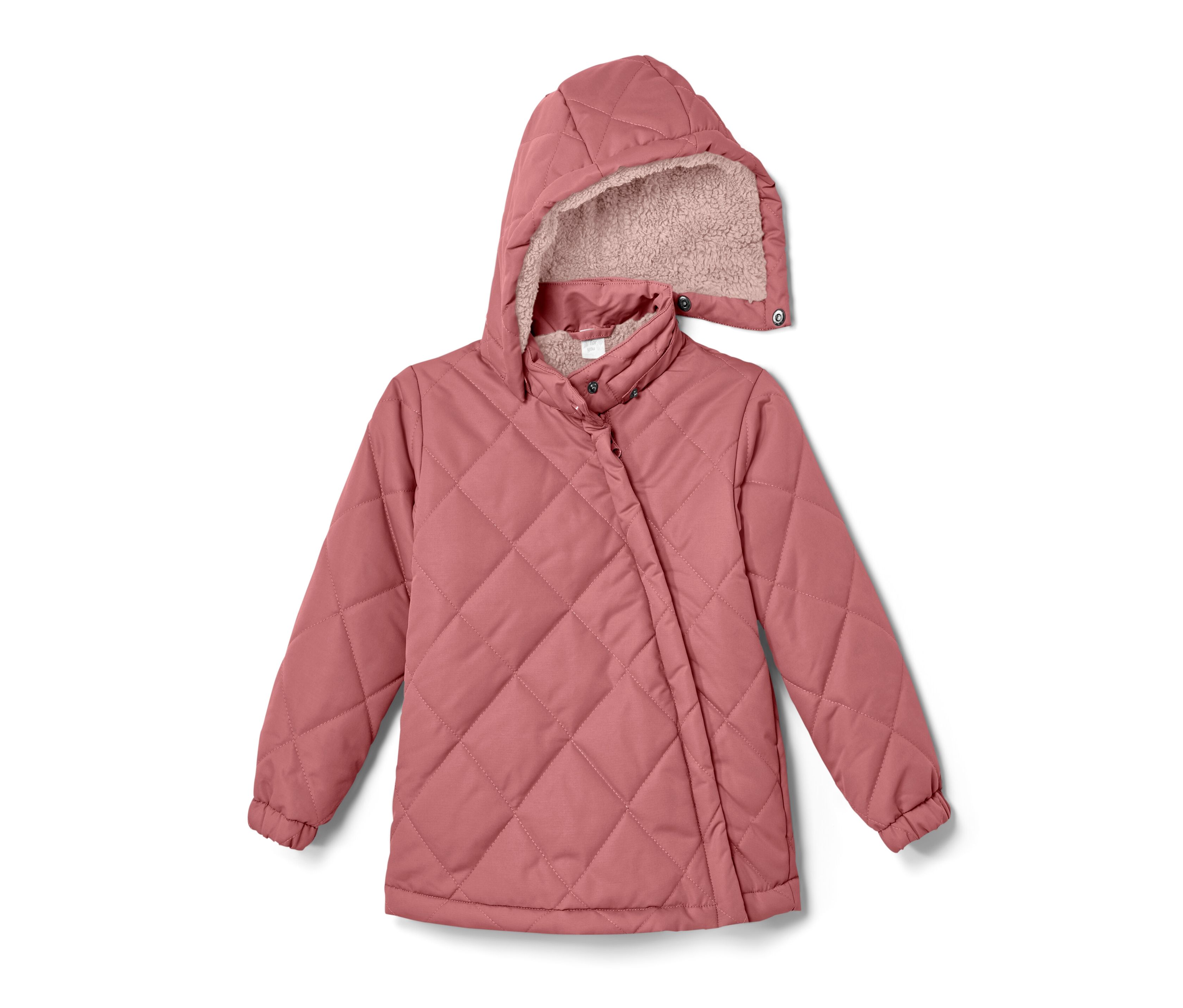 Tchibo - Kinder-Steppjacke - Mädchen - Gr. 86/92 - dunkelrosa
