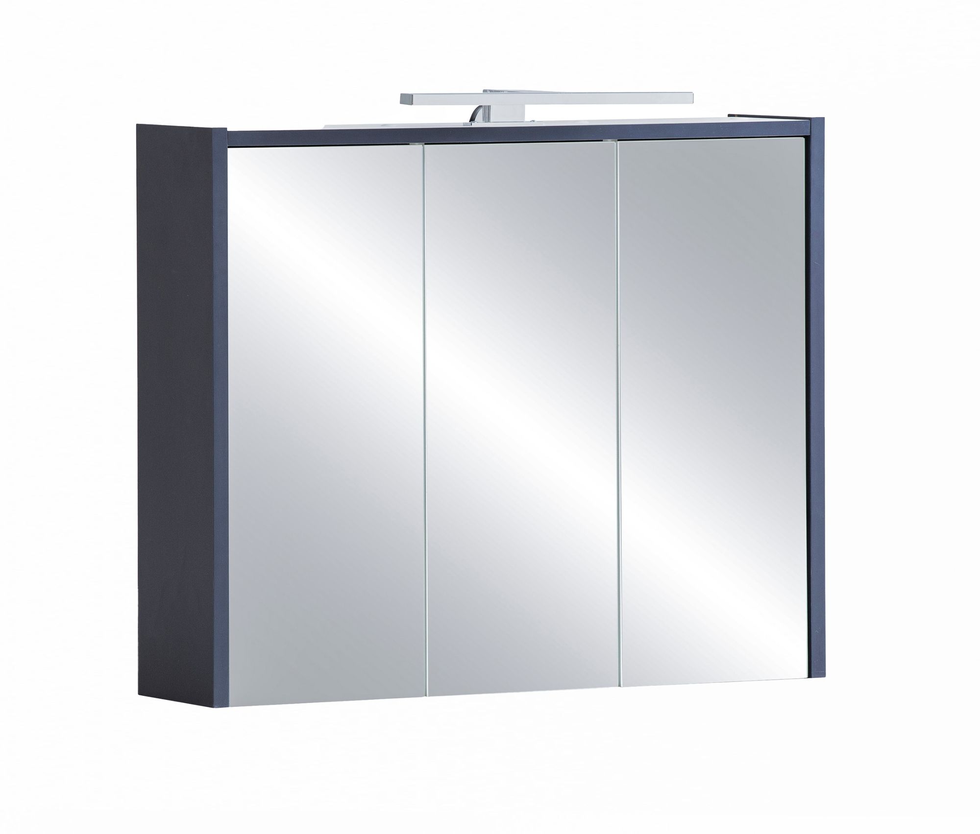 Tchibo - Spiegelschrank »Lovis« - 74,5x16x62,5cm - dunkelblau - Holz / Metall