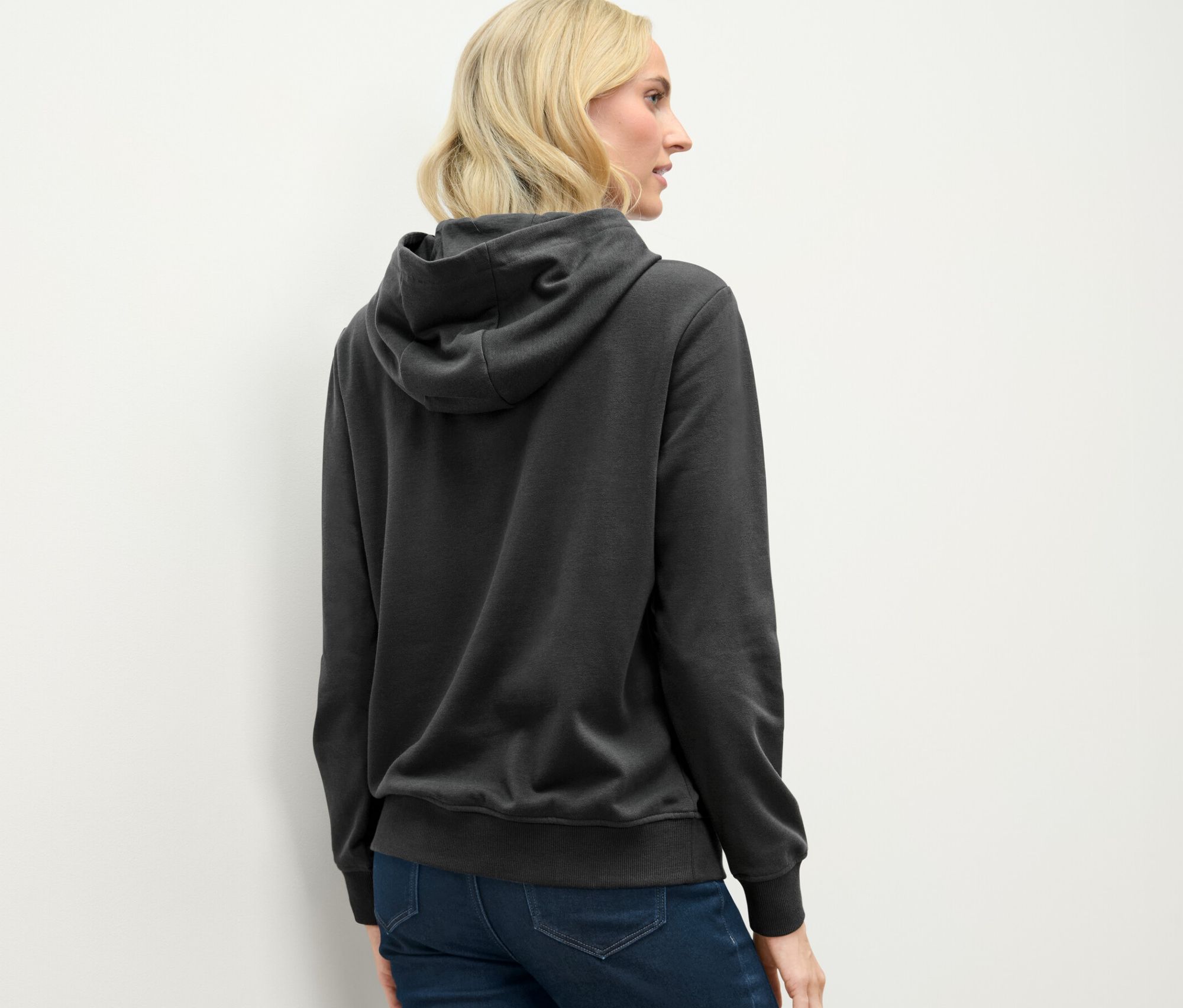 Thumbnail - Tchibo - Hoodie - Damen - Gr. M - anthrazit