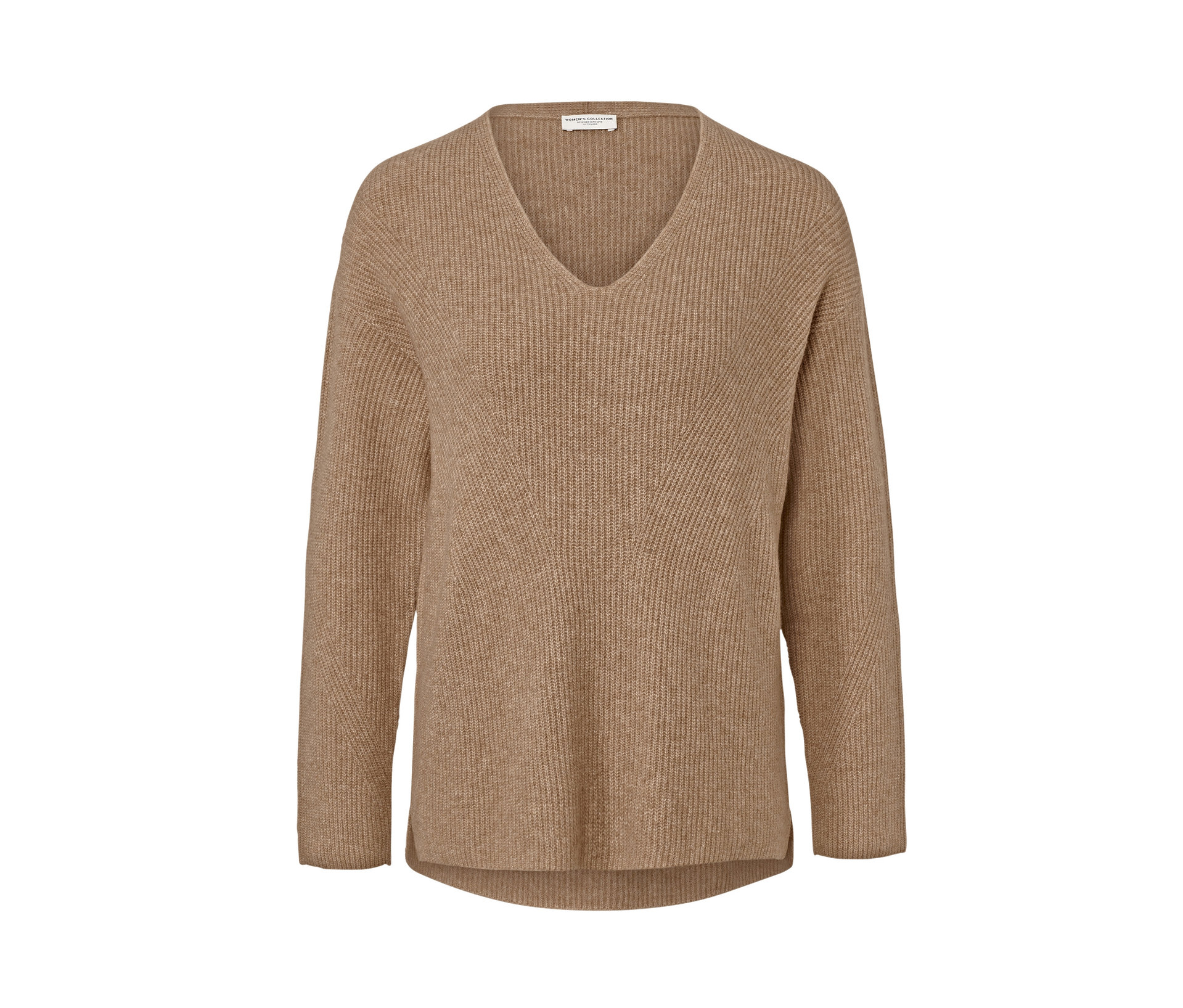 Grobstrickpullover - Damen - Gr. M - braun - braun