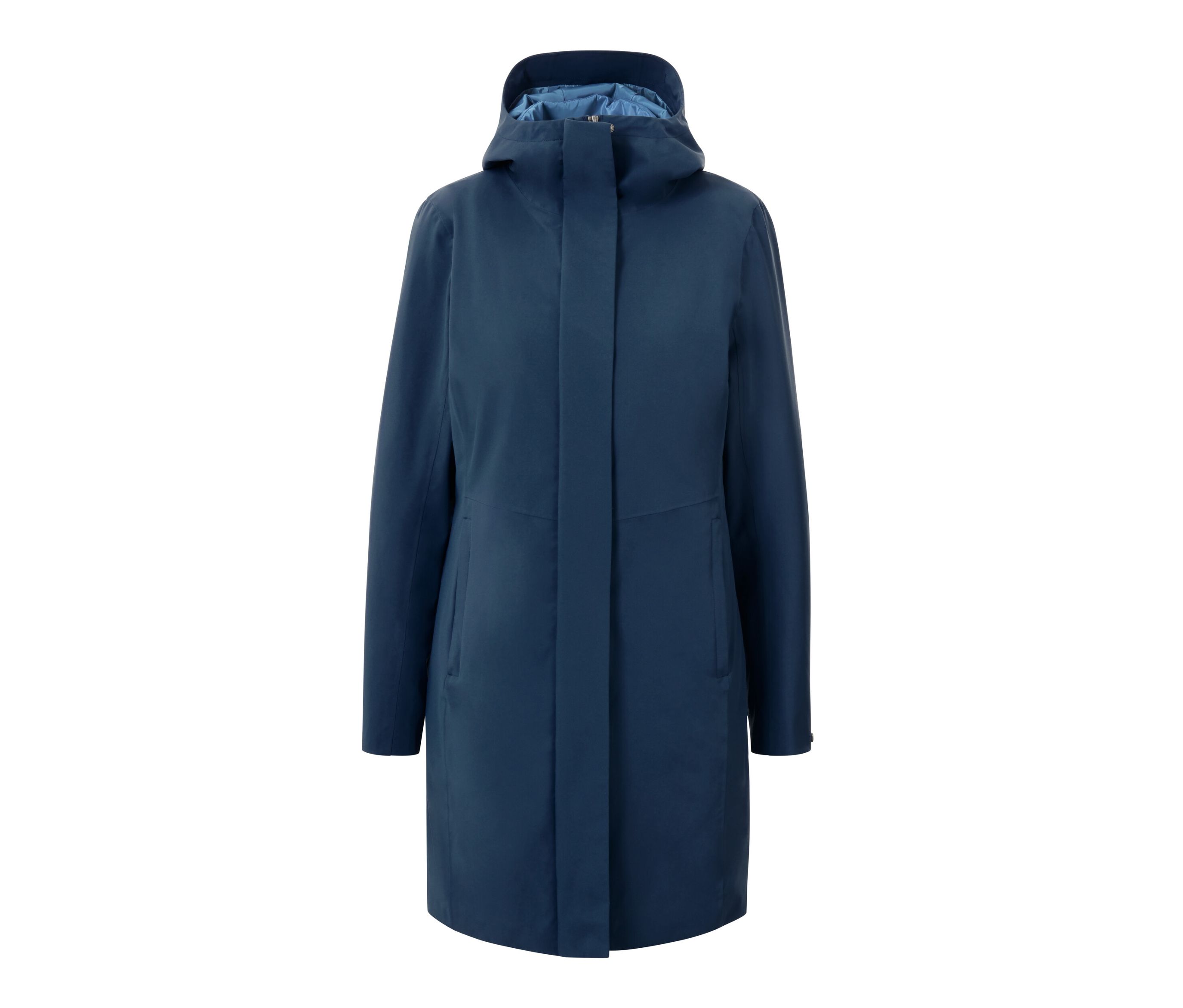 Tchibo - 3-in-1-Funktionsmantel mit Weste - Damen - Gr. 50 - blau