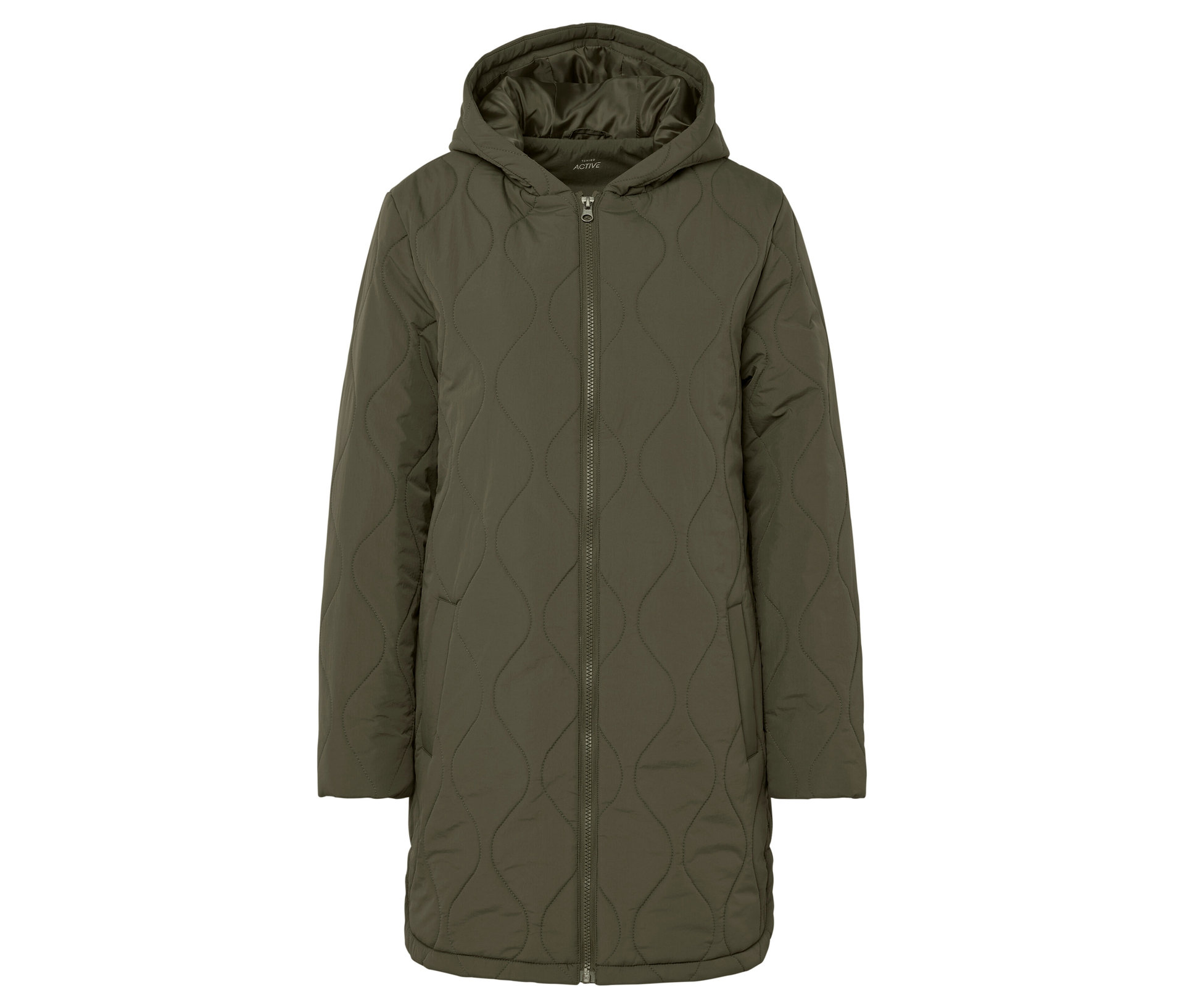 Steppmantel - Damen - Gr. XXL - khaki - khaki
