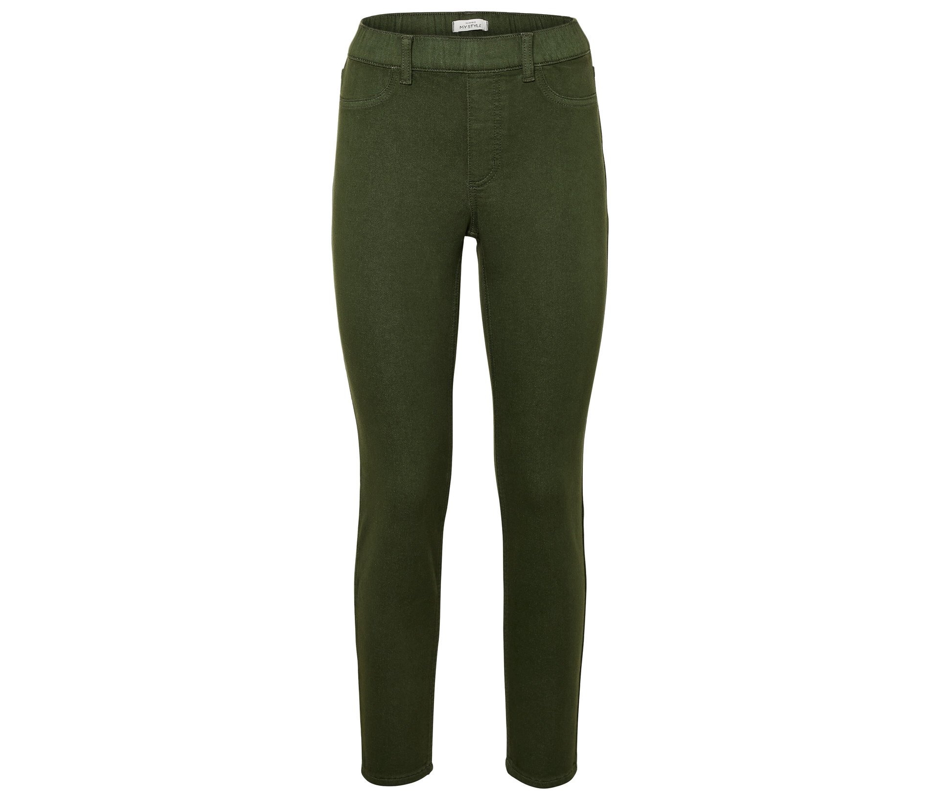 Treggings – Fit »Nelly« - Damen - Gr. 40 - dunkelgrün - dunkelgrün