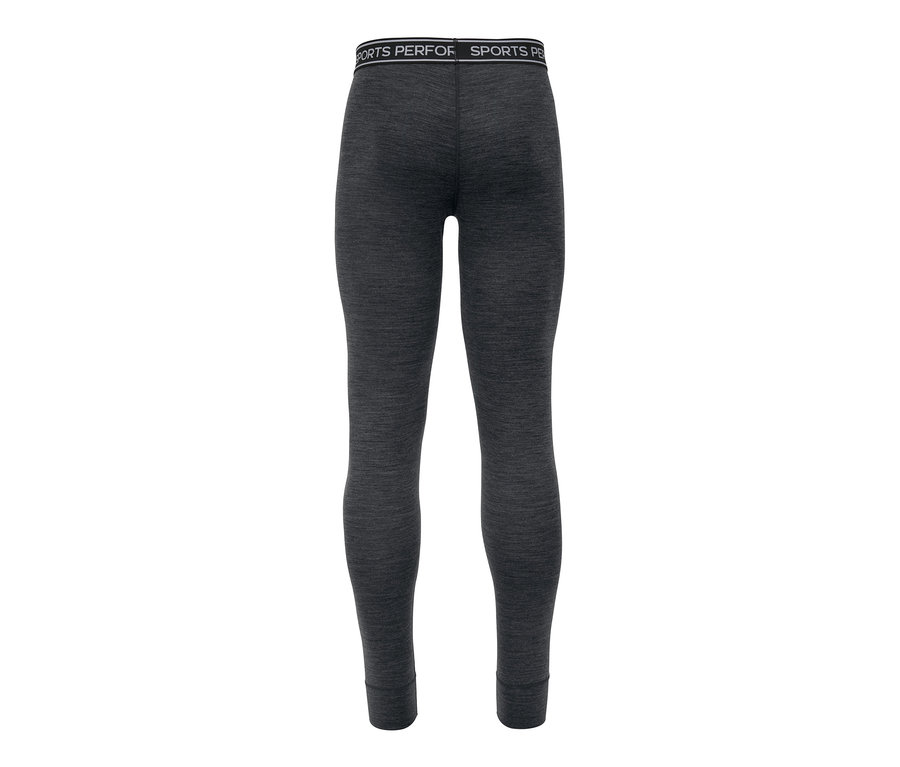 Detailansicht der Funktionsunterhose mit Merinowolle von hinten.