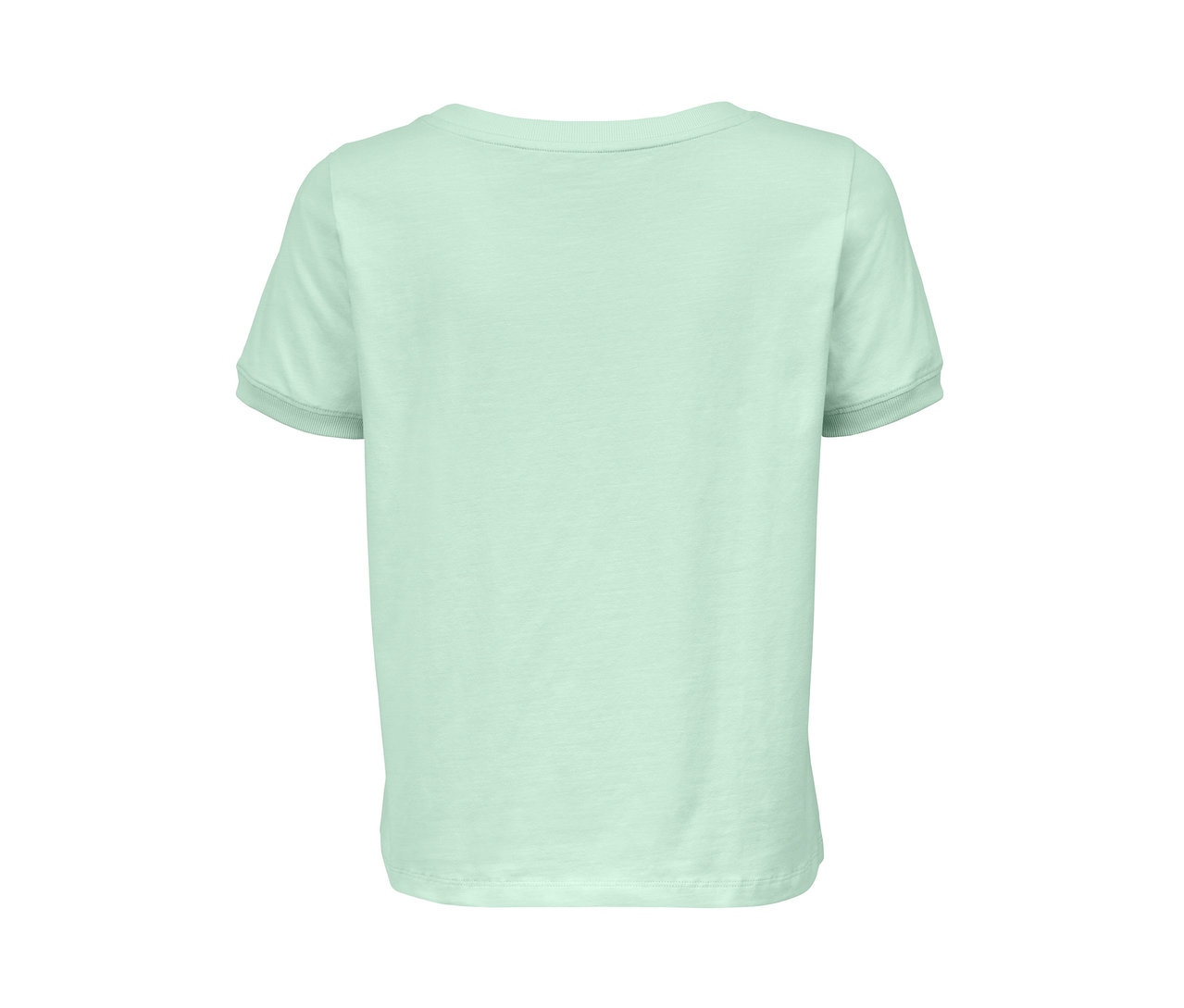 Rückansicht eines T-Shirts.