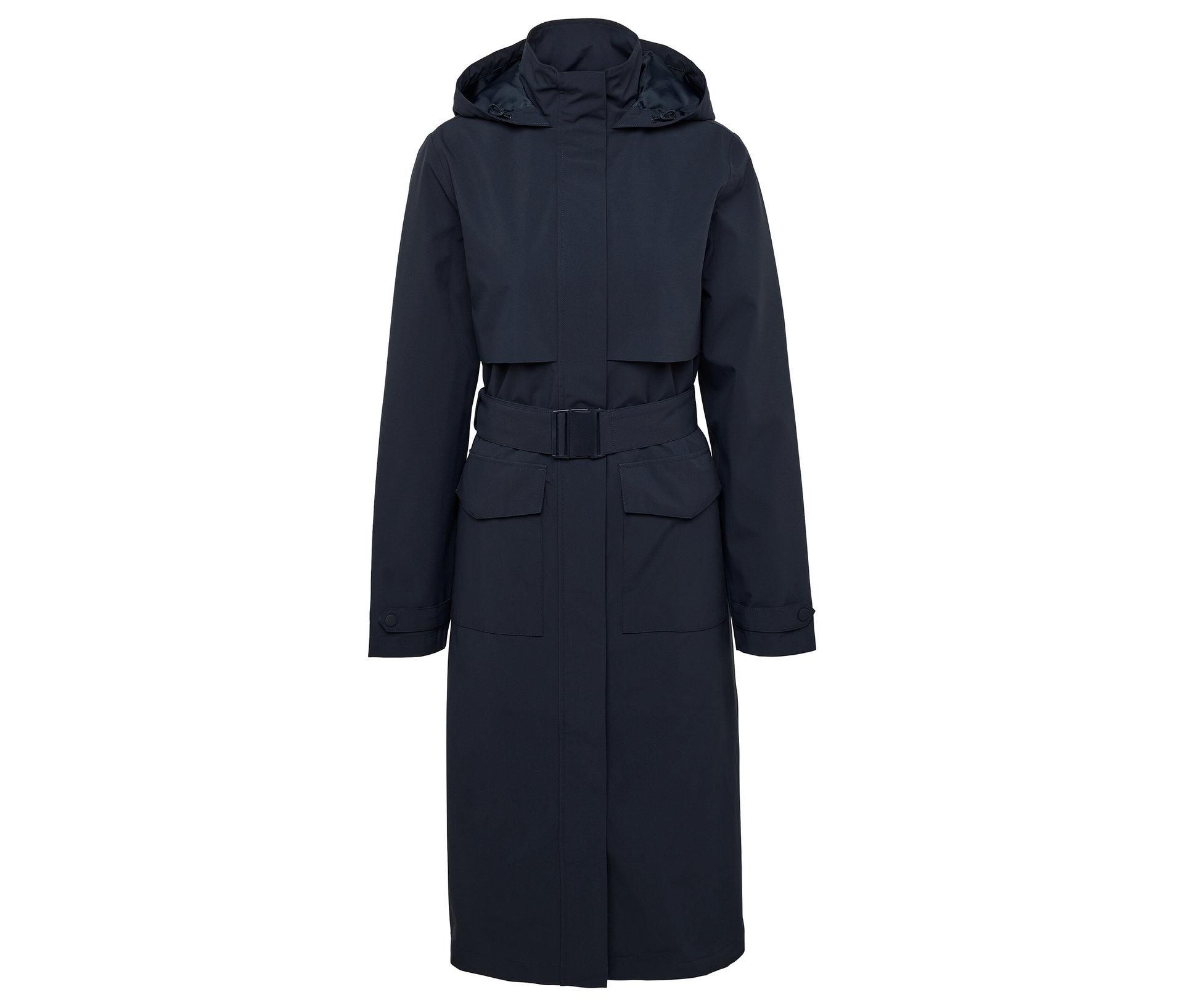 Regentrenchcoat - Damen - Gr. 50 - dunkelblau - dunkelblau
