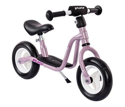 Detailansicht eines PUKY Laufrads LR M, Farbe Pearl Pink.