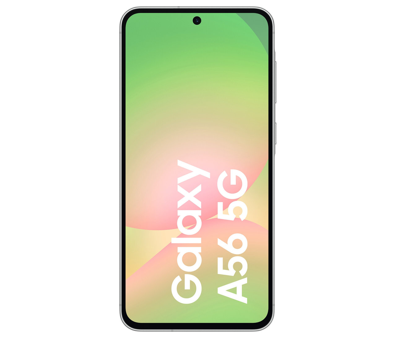 Graues Samsung Galaxy A56 5G 128 GB Mobiltelefon.