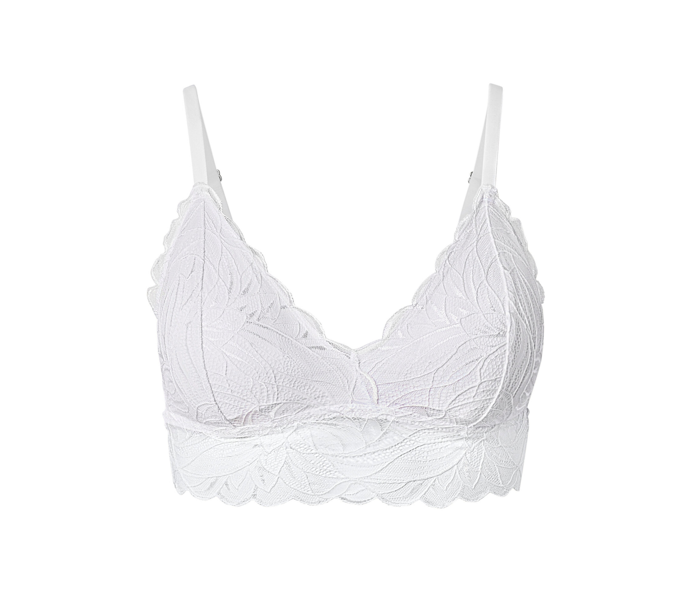 Tchibo - Spitzen-BH - Damen - Gr. 75B - weiß