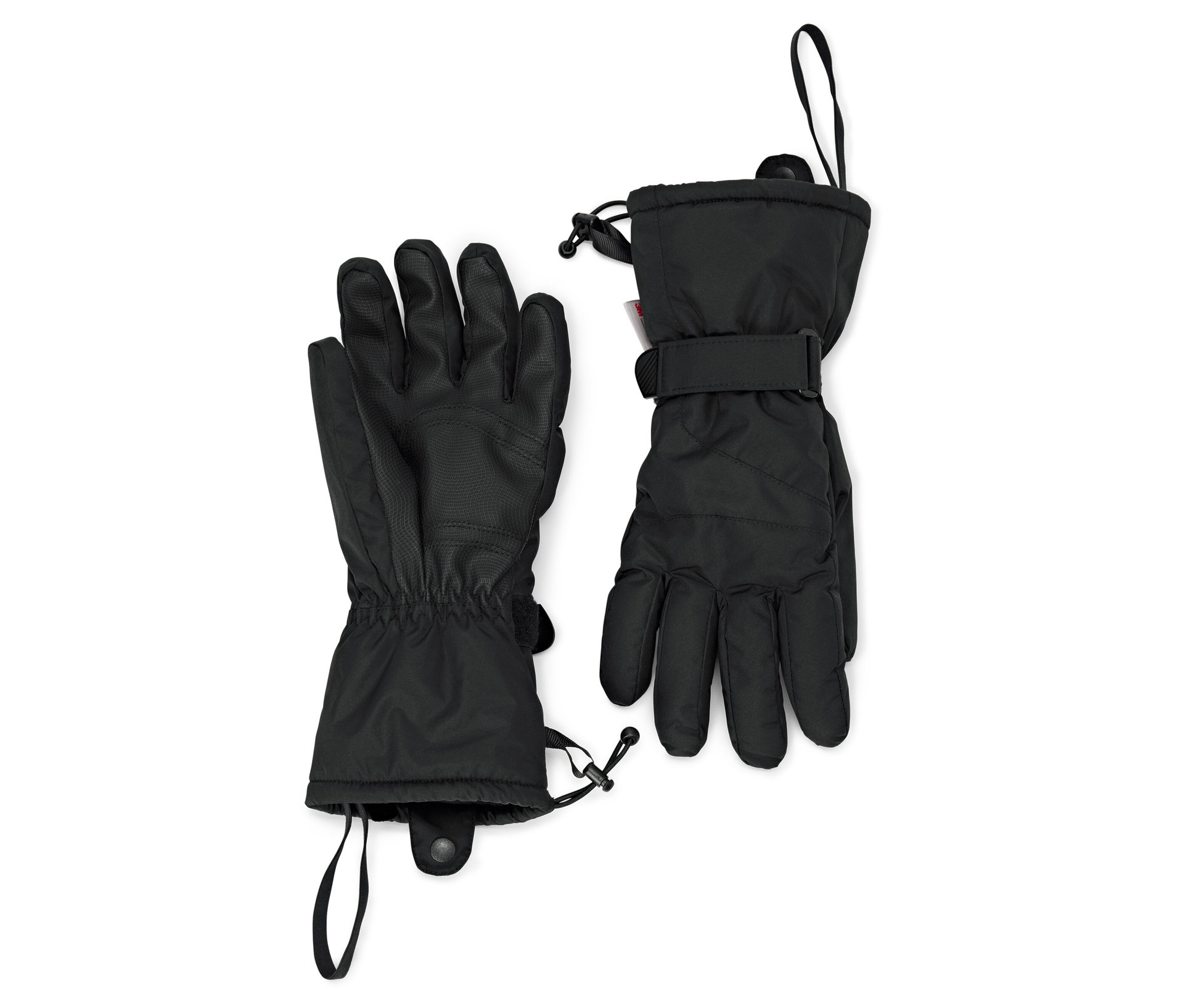 Skihandschuhe - Unisex - Gr. 8,5 - schwarz - schwarz