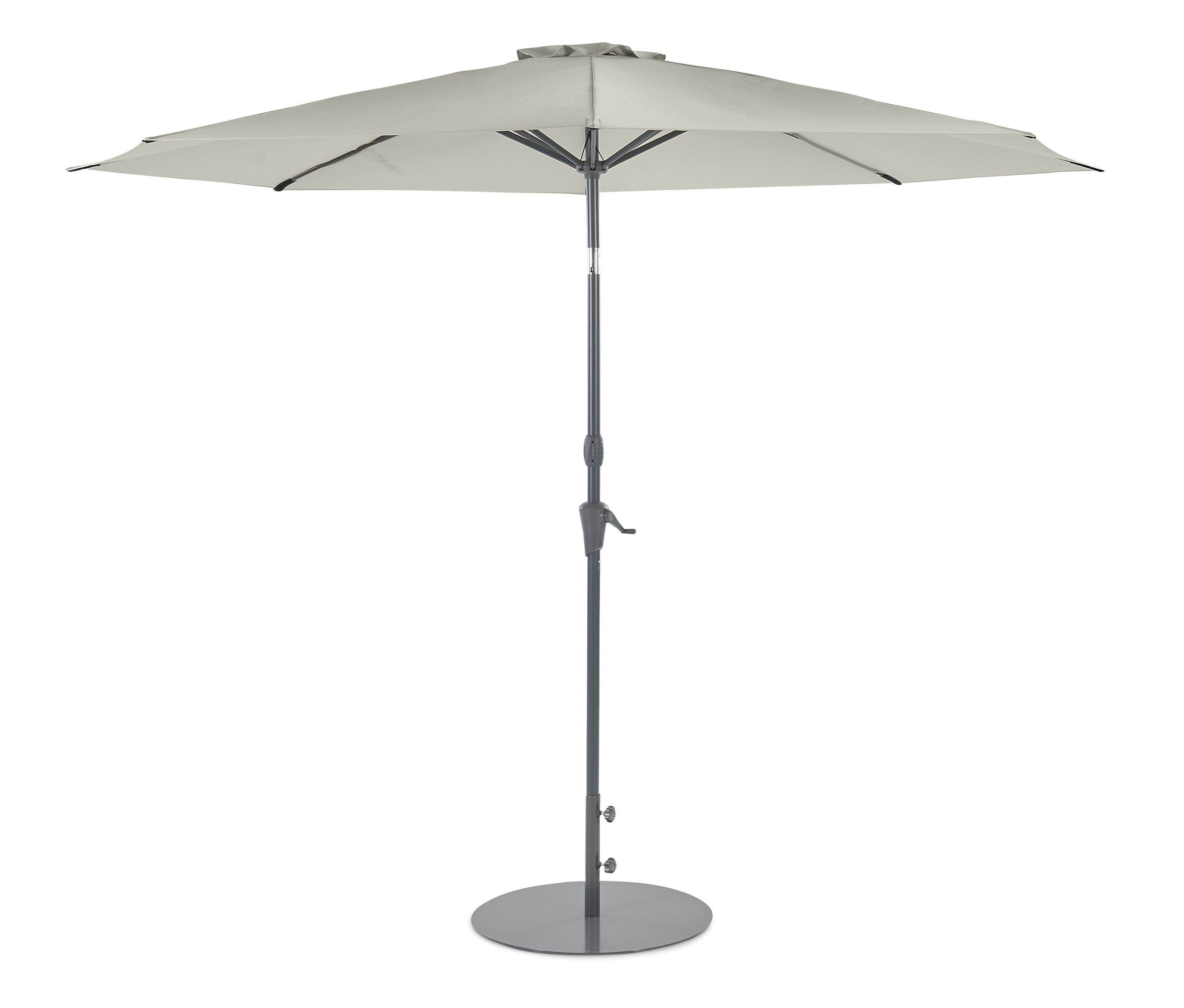 Leco Sonnenschirm* - 153x13,5x13,5cm - anthrazit - Aluminium / Stahl / Fiberglas