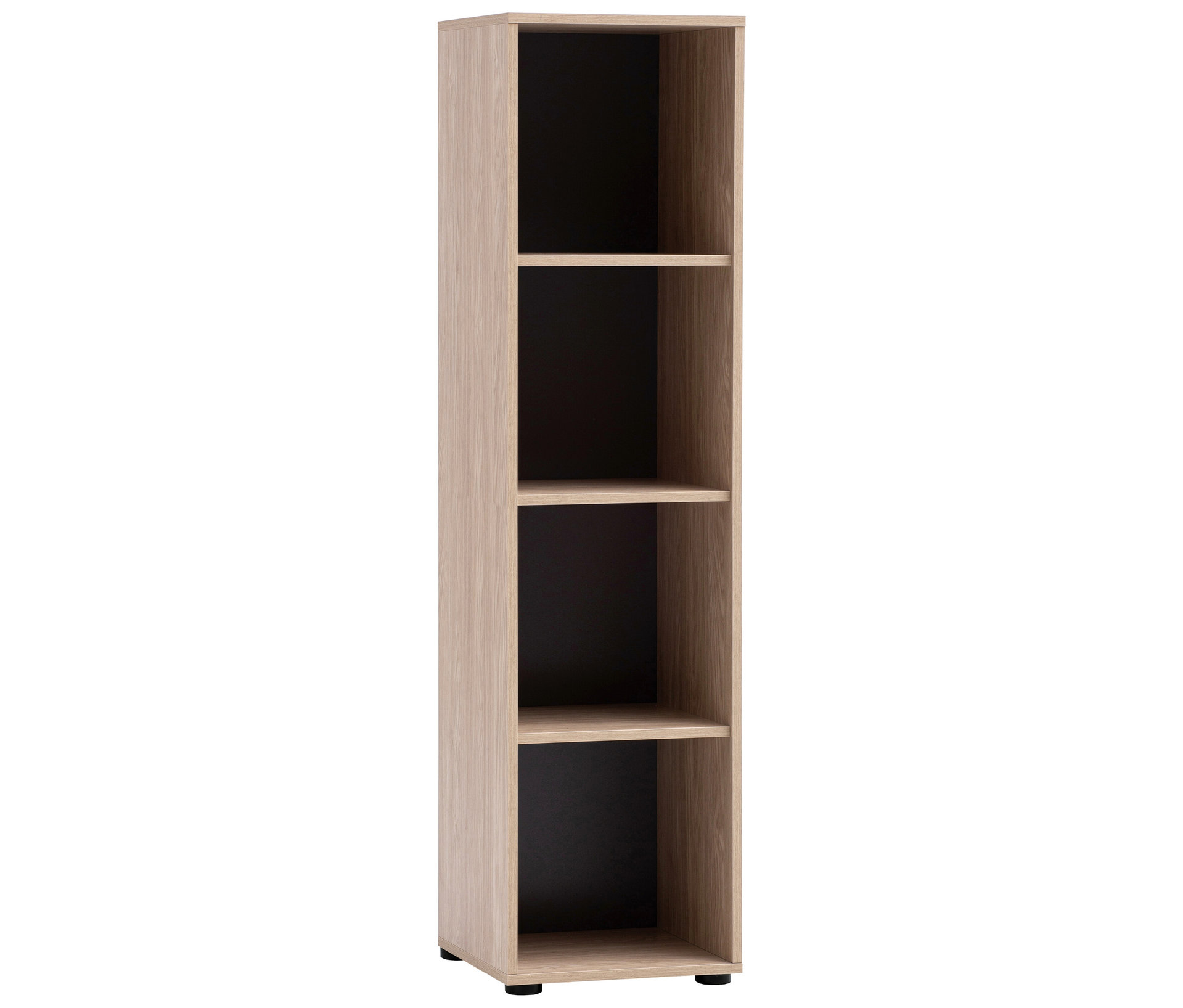Tchibo - Regal »Arezzo« - 38,2x38,2x150cm - schwarz - - Holzwerkstoffe / Metall / Kunststoff