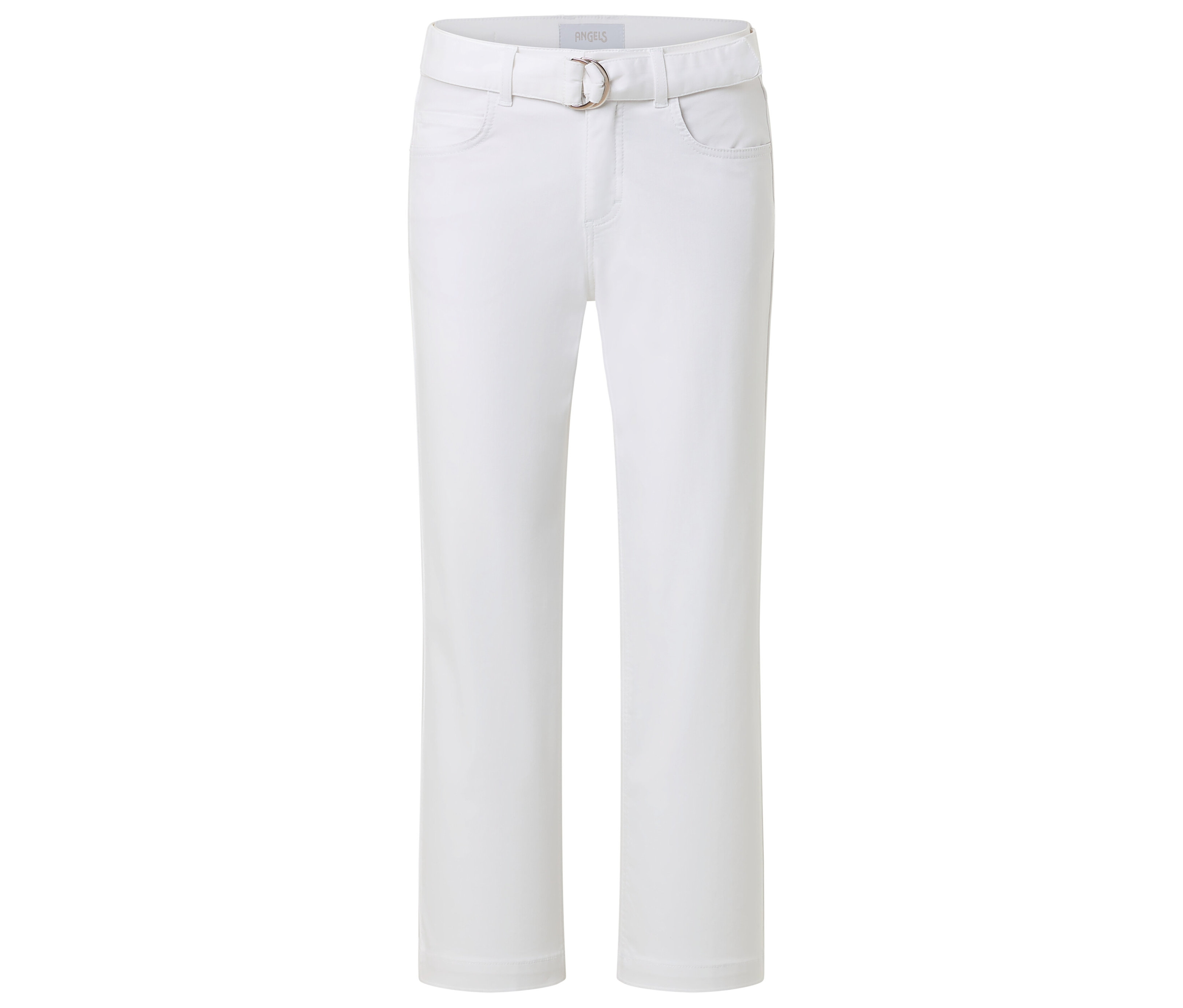 Angels Denim »Linn City« Cropped - Damen - Gr. 42 - Weiß
