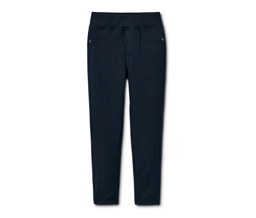 Dunkelblaue Thermotreggings.