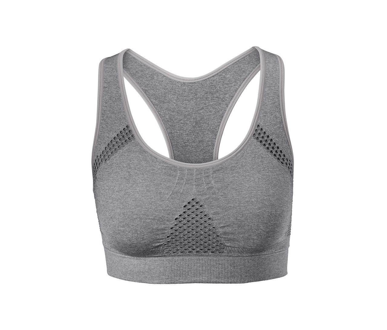 Graues Sport-Bustier.