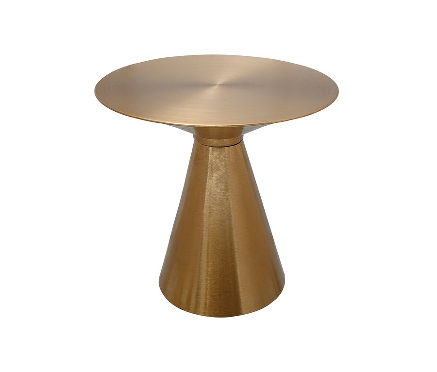 Goldfarbener Kayoom-Beistelltisch Art Deco 425.