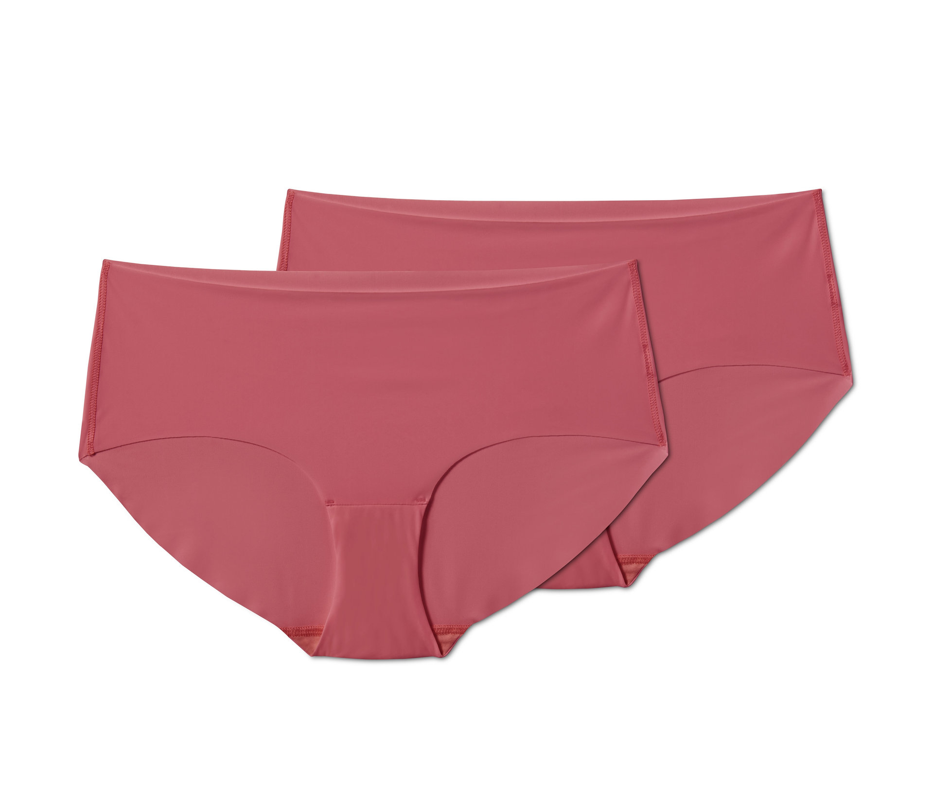Tchibo - 2 Magic-Cut-Pantys - Damen - Gr. L - braun