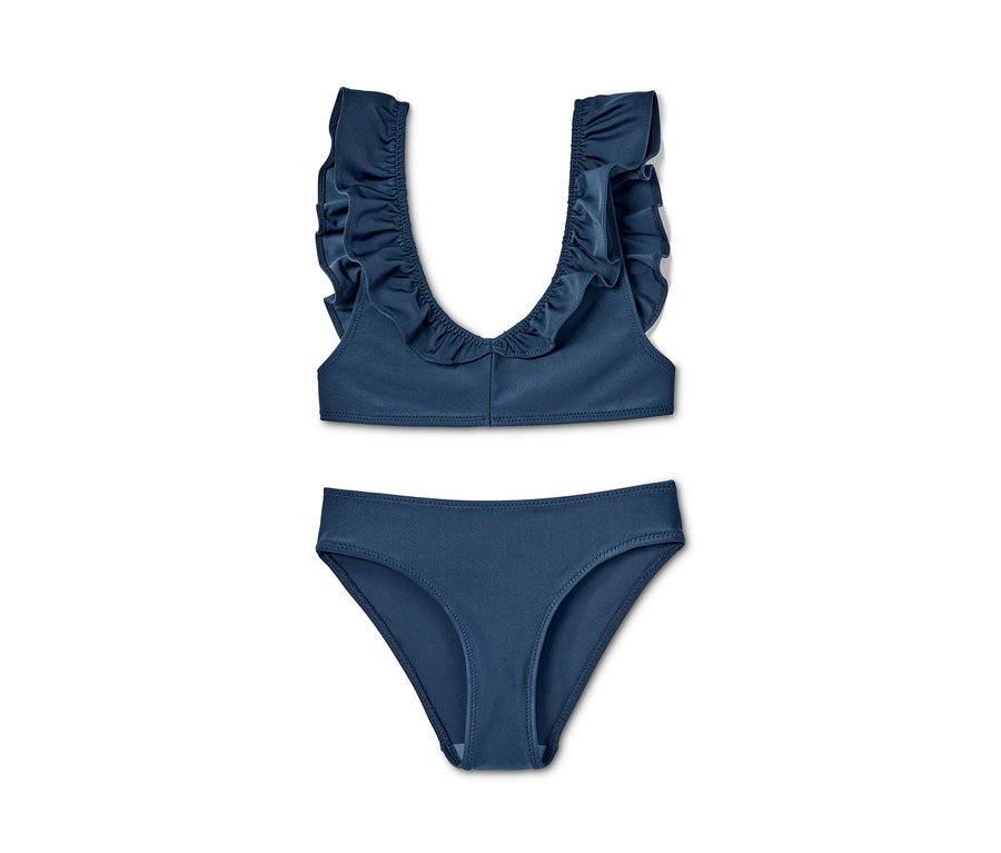 Blaues Bikini-Set