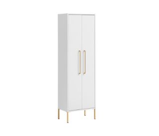 Kreideweiß<br>Griff und Füße goldfarben