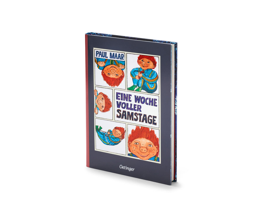 Buch »Das Sams – eine Woche voller Samstage« mit Illustrationen.