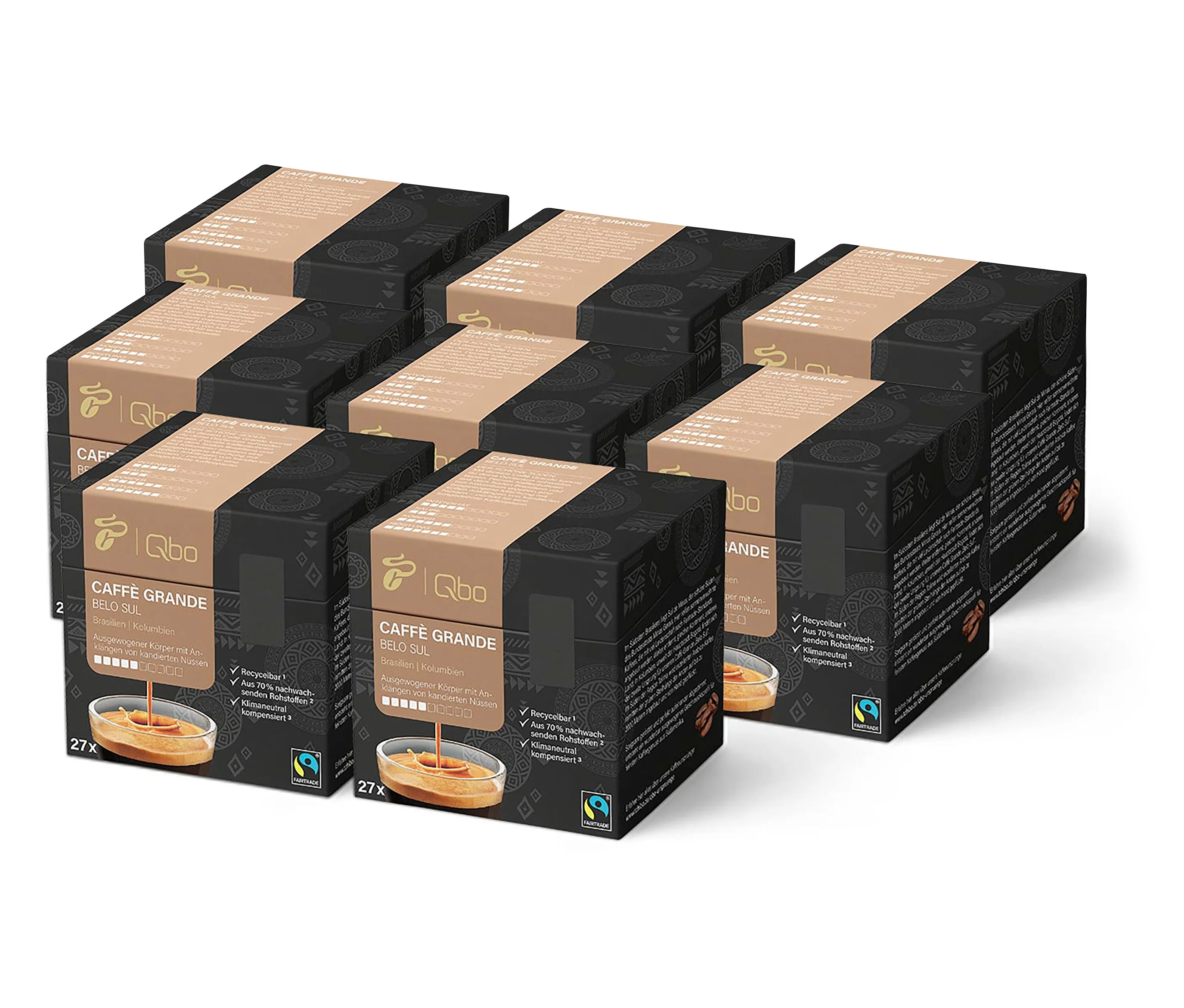 Kapseln 1 günstig Kaufen-Qbo Caffè Grande Belo SUL - 216 Kapseln - Intensität: 5/10. Qbo Caffè Grande Belo SUL - 216 Kapseln - Intensität: 5/10 <![CDATA[Qbo Caffè Grande BELO SUL - 216 Kapseln Aufbewahrungshinweise: Unter Schutzatmosphäre verpackt., Trocken, d