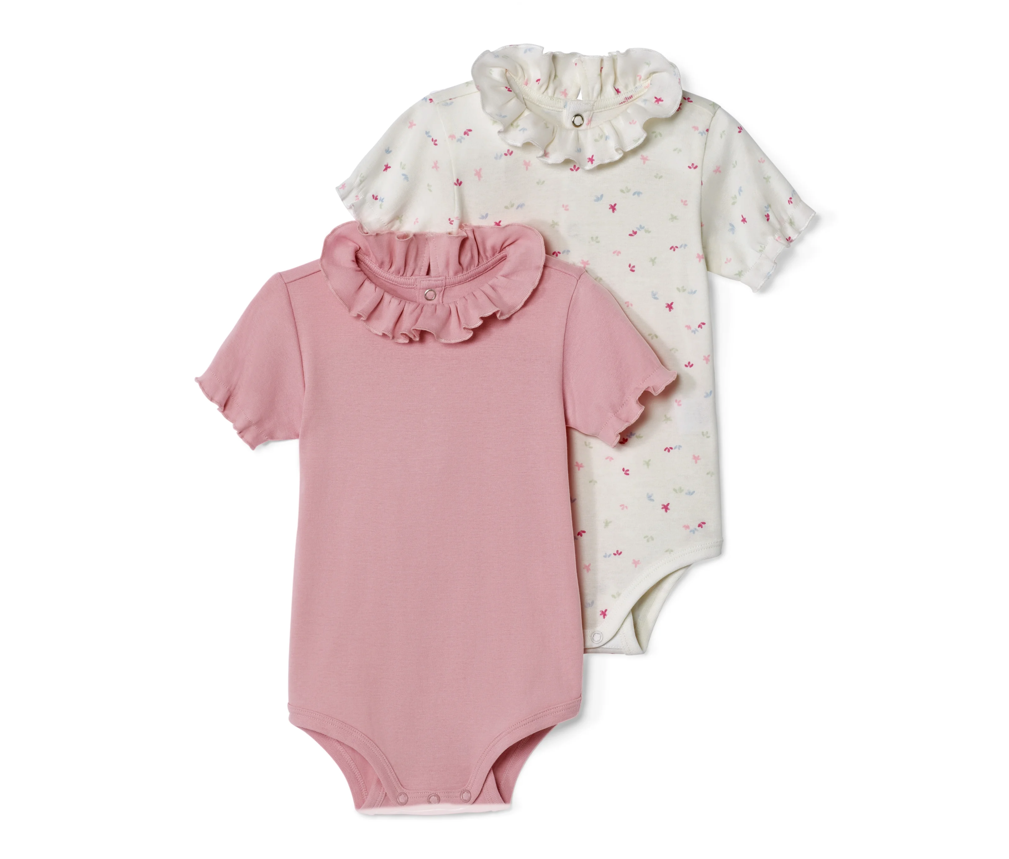 New Baby günstig Kaufen-Tchibo - 2 Baby-Bodys - Newborn - Gr. 50/56 - weiß/print. Tchibo - 2 Baby-Bodys - Newborn - Gr. 50/56 - weiß/print <![CDATA[2 Baby-Bodys Farbe: 1x rosa, 1x weiß mit mehrfarbigem Alloverprint Material: 100% Baumwolle Maße: Gesamtlänge ca. 41 cm (